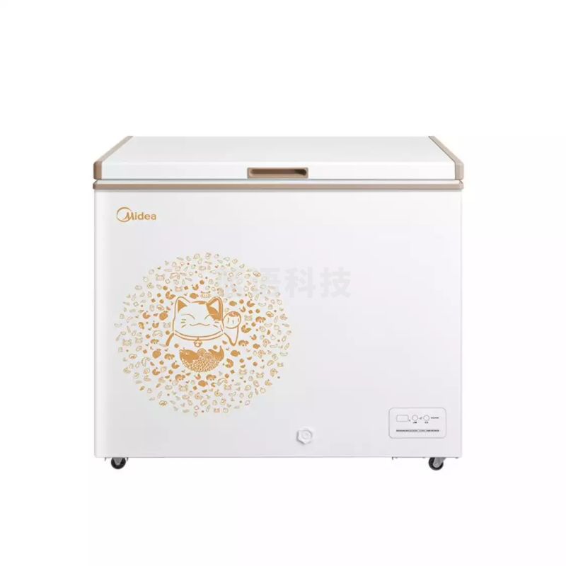 美的（Midea） BCD-223KEM 冷柜223升顶开双温商用冰柜 冷藏冷冻电脑控温速冷雪柜