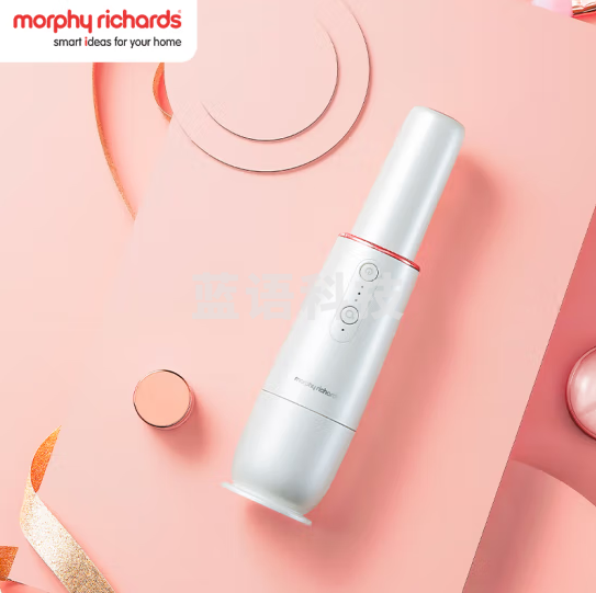 摩飞电器(Morphyrichards)吸尘器手持家用车载吸尘器宠物家庭适用MR3936 椰奶白