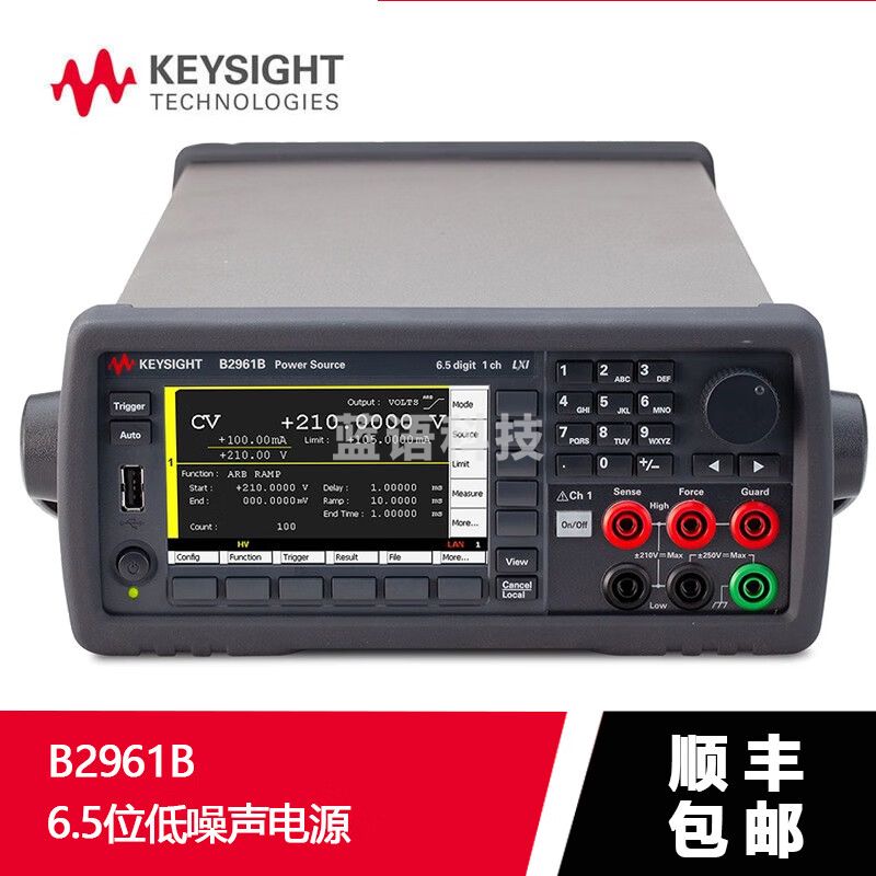 是德科技（KEYSIGHT）是德keysight 6.5位低噪声电源精密源表六位半电源 B2961B