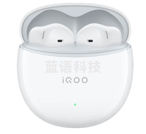 vivo iQOO TWS Air2 奔霆白 55ms超低游戏延迟 电竞声效 超轻佩戴 30小时超长续航 iqootwsair2