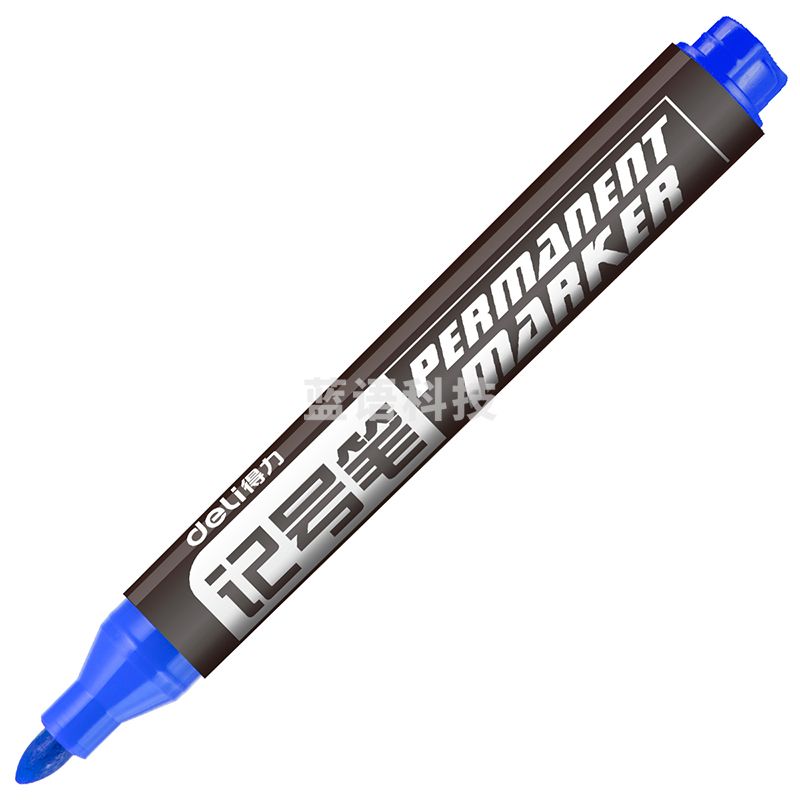 得力/deli 思达6881记号笔(蓝)(支)