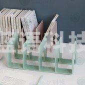 安尔雅 桌面书架小置物桌上储物收纳多层学生办公