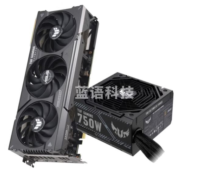 华硕【显卡+电源套装】TUF-RTX4060TI-O8G-GAMING显卡+TUF-750B-GAMING 铜牌突击手电源