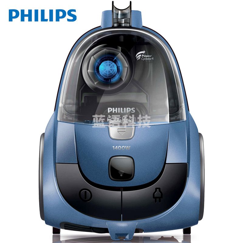 飞利浦FC8516/81 手持大功率1400W强力吸尘器 低噪音大吸力 尘桶式