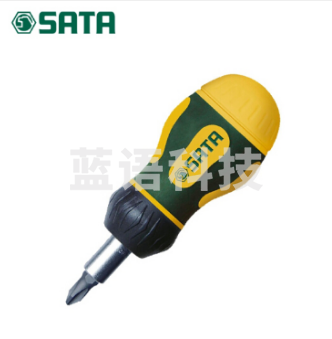 世达（SATA）6件超短款棘轮螺丝批组套货号09348