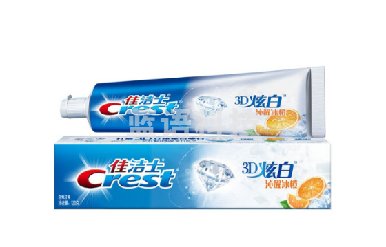 佳洁士3D炫白沁醒冰橙牙膏120g