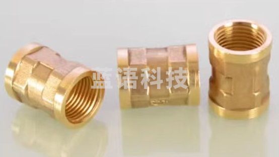 全铜4分双内丝 直接 进出水管接头管件