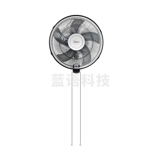 美的(Midea)【五叶大风力】壁扇/家用空气通风电风扇/节能低噪风扇/工厂通风吊扇/商用款广角摇头风扇 FWA40YA