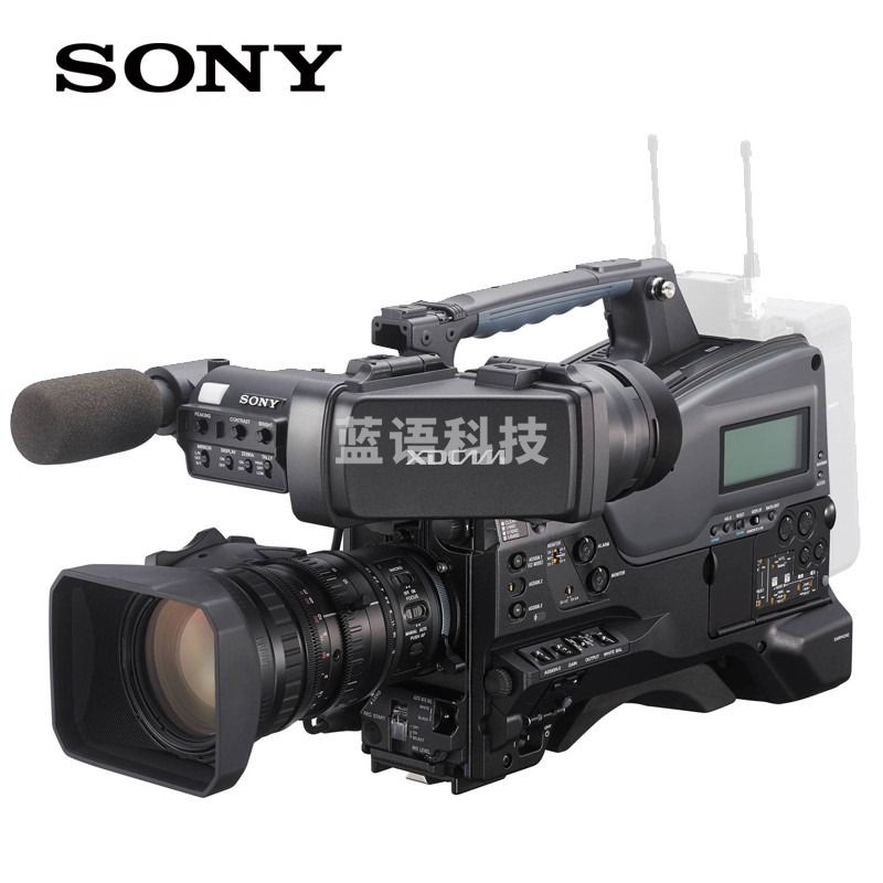 索尼（SONY）专业摄像机 PMW-EX330R肩扛式摄录一体机330R (含16倍镜头、寻像器、立体声话筒）