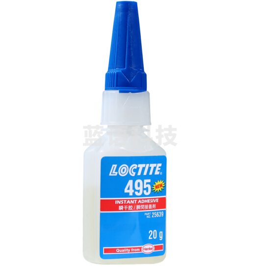 乐泰（LOCTITE）汉高乐泰 Loctite 495 瞬间胶水快干胶速干胶通用型粘金属 20g