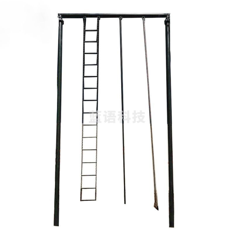 步孤岛 室外体能攀爬架攀登架 总高8米(地埋1米)宽4米 主管140毫米