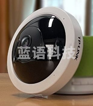 TP-LINK 500万鱼眼无线监控摄像头 360度全景超清红外夜视Wi-Fi手机远程双向语音 智能网络摄像机TL-IPC55A