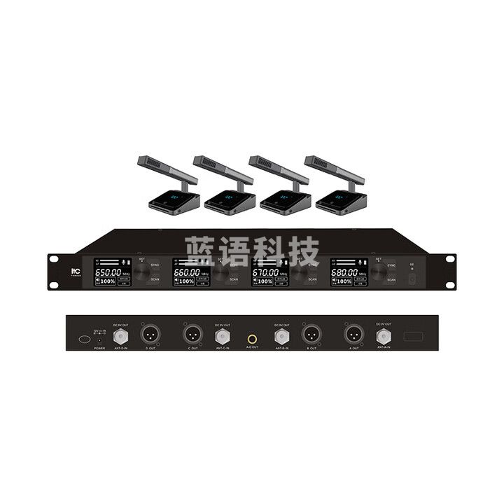 itc 会议音频视频工程类产品 T-594UD无线话筒