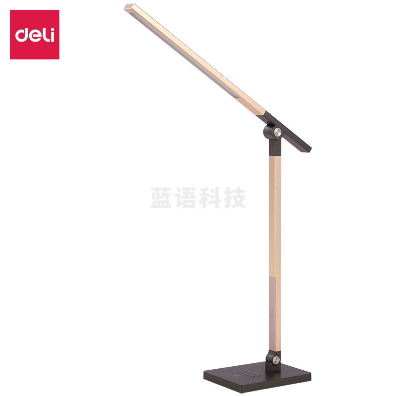 得力（deli）4302_LED触控台灯(香槟色)(台)