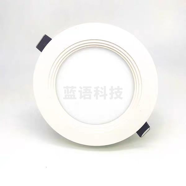 富迪照明 LED筒灯嵌入式吊顶过道玄关灯超薄面板灯 4寸 9W