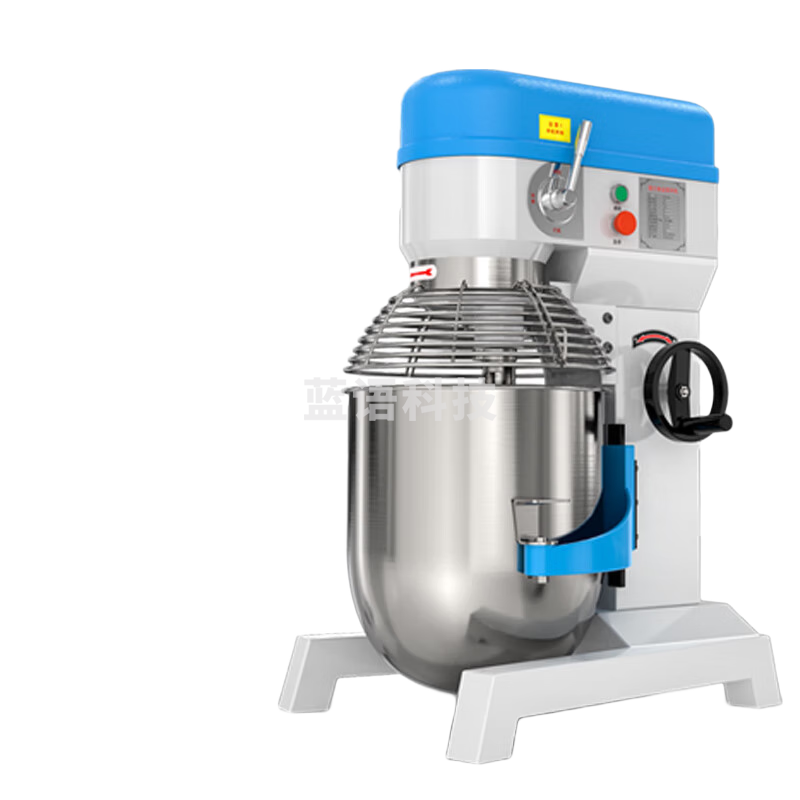 乐创(lecon)和面机商用 搅拌机商用 厨房食堂打蛋机器鲜奶打发奶油厨师机（三合一50L） LC-DK-BPBM50B 50L