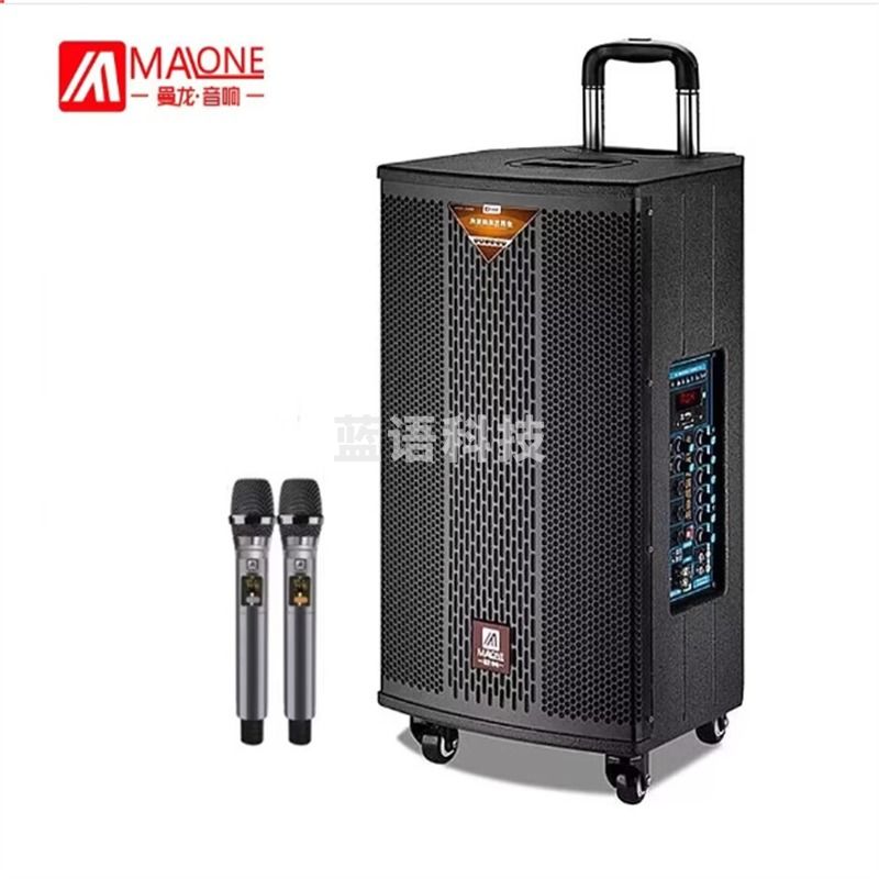 户外音响 m-710 标配2个话筒