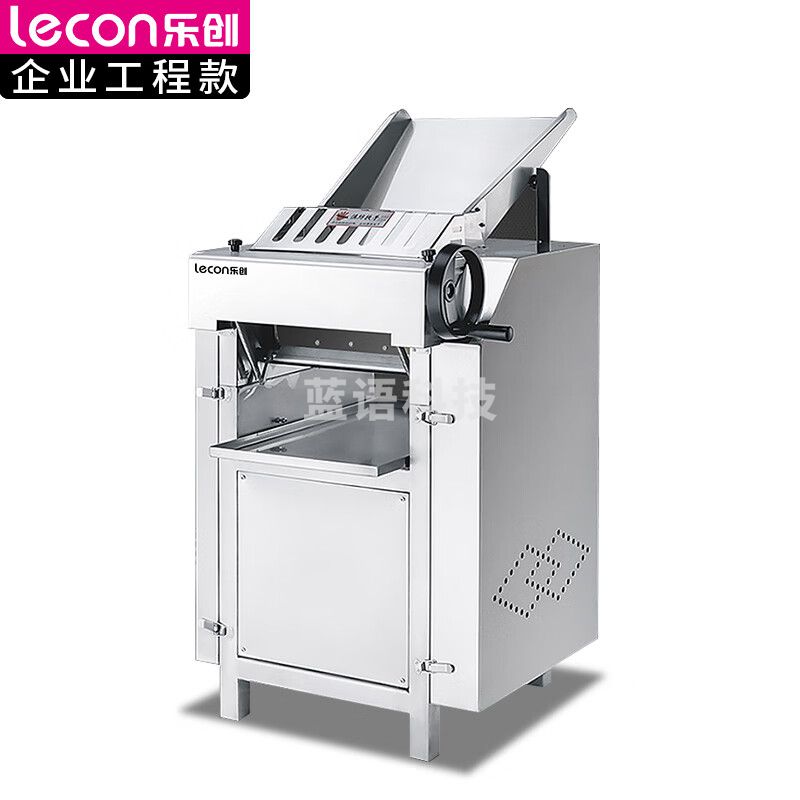 乐创（lecon）高速 压面机商用 304不锈钢压面棍食堂擀面皮机 400kg/h LC-J-GYP130A