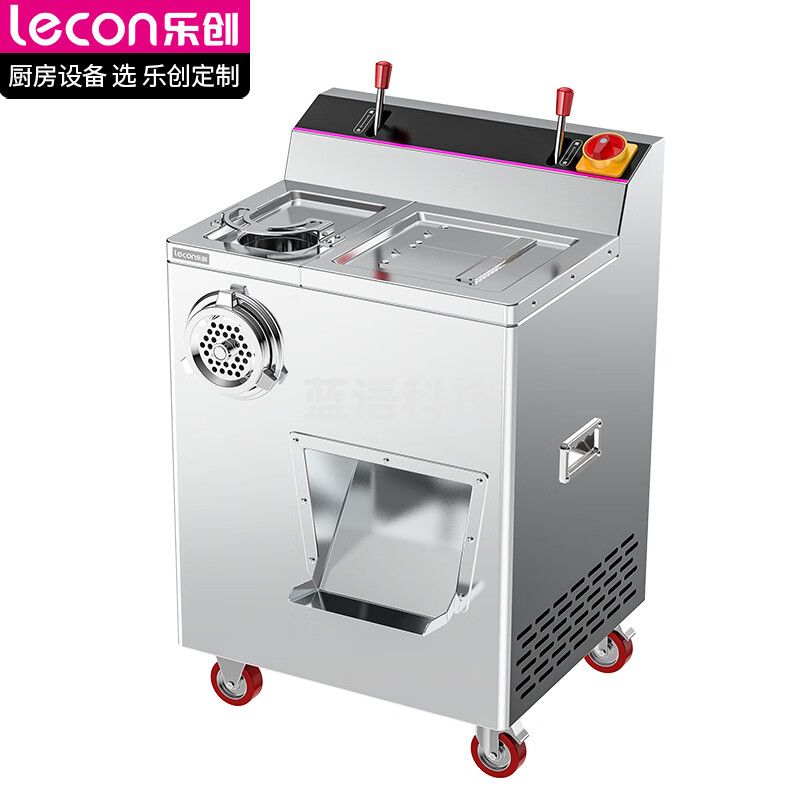 乐创（lecon）商用 绞肉机 肉食店食堂多用切肉机 400型 LC-JG-QR400