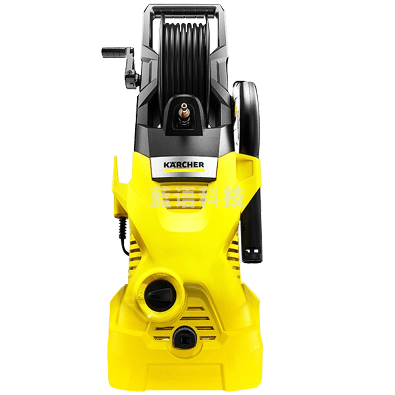 KARCHER德国卡赫家用洗车机 K2HR 1400W高压喷枪水枪家用高压清洗机带卷轴