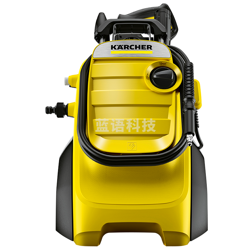 KARCHER德国卡赫家用洗车机 K4C1800W 洗车高压水枪洗车用水枪水冷感应