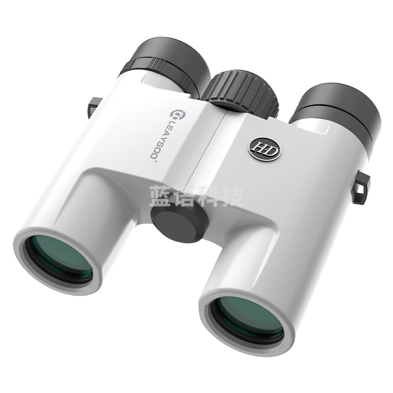 雷龙炫影10X26高倍高清专业级双筒望远镜户外演唱会极光白色