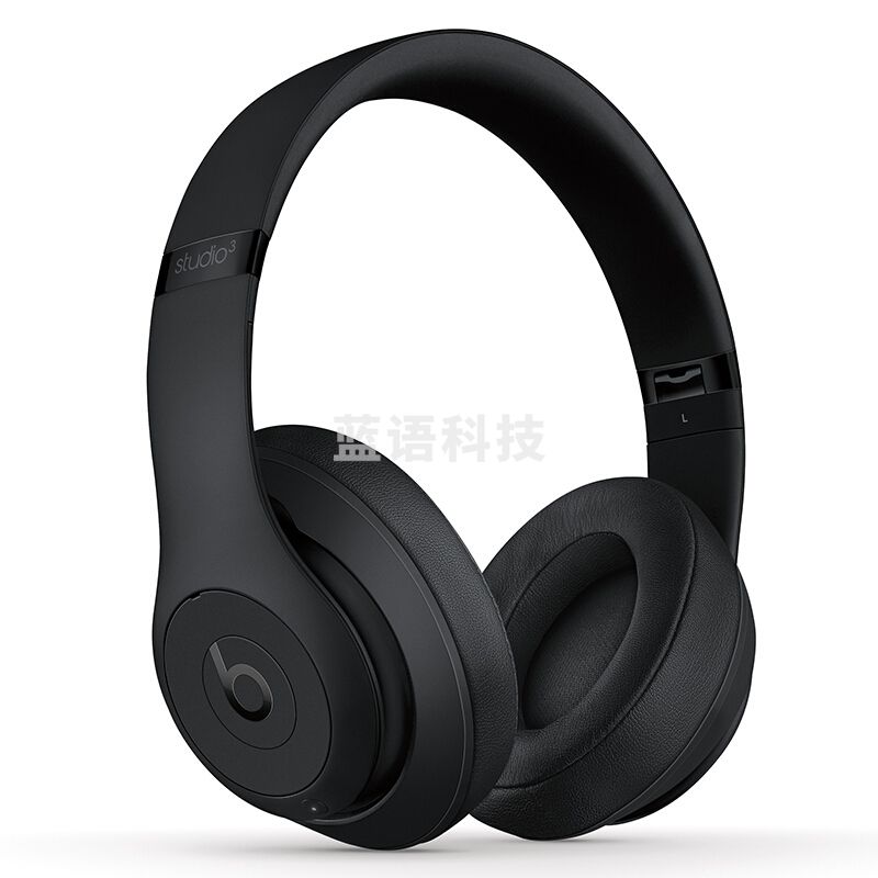 Beats Studio3 Wireless 录音师无线3 头戴式 蓝牙无线降噪耳机 游戏耳机 - 哑光黑