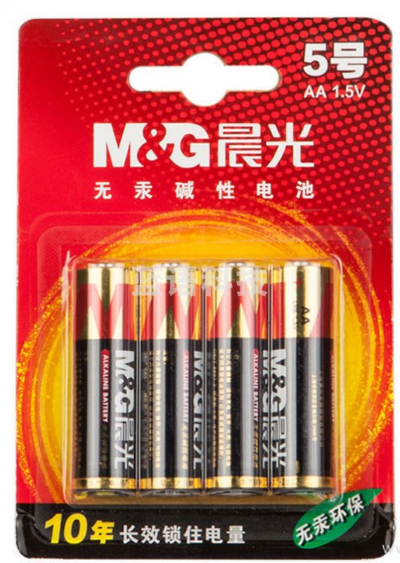 晨光5号碱性电池（4号吸卡）ARC92556