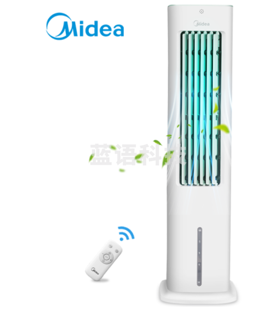 美的（Midea）AAD10CR 空调扇冷风扇遥控冷风机家用水冷塔扇冷气扇水空调移动小空调单移动加湿冷风机