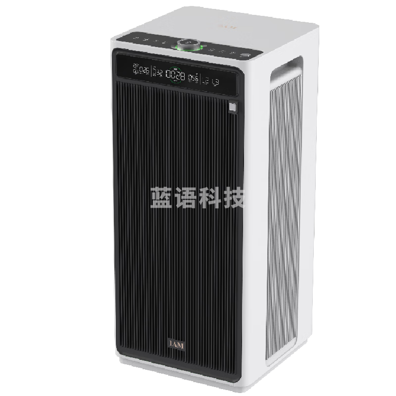 IAM 空气净化器除甲醛细菌过敏源家用办公商用负离子甲醛数显M9