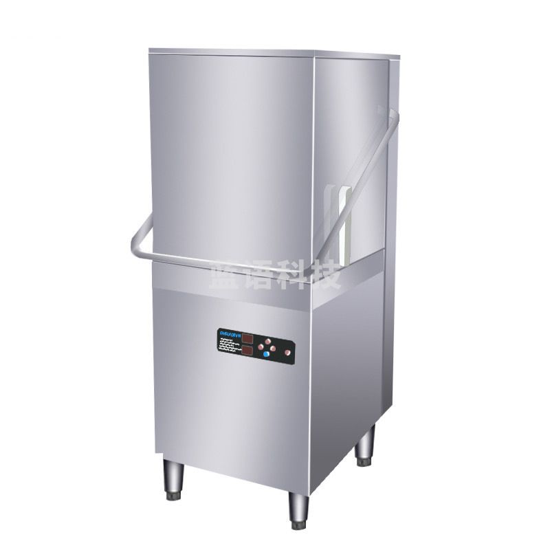 康宝 XWJ-60 阿扎尔揭盖式洗碗机饭堂商用 710*890*1540 不锈钢色