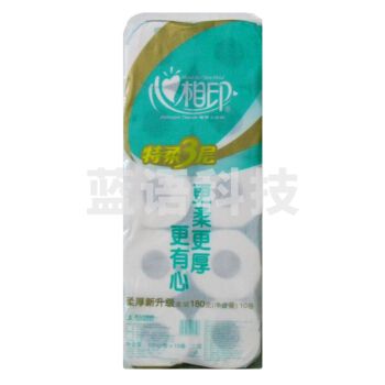 心相印 BT810 卫生卷纸 180g/卷 10卷/提(单位 提)
