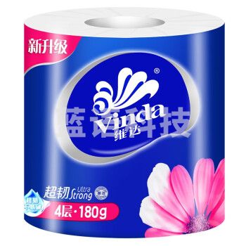 维达 V4688 超韧卷纸4层卷纸 180g 10卷/提 卫生纸(单位 提)