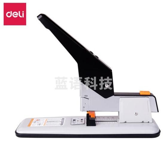 得力(deli)0299(白色) 大号订书机 加厚办公订书机 重型订书器 可订210页