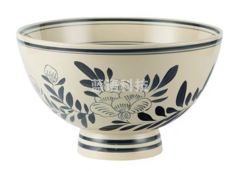 兰花密胺大碗  规格：21.5厘米*11厘米    单位：个