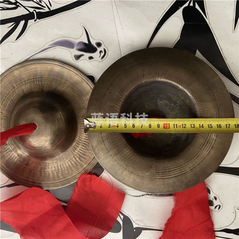 15~20cm青铜小京镲纯手工京铰阴阳镲小镲子 18cm