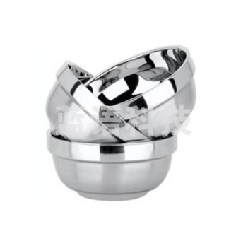 304不锈钢碗 饭碗/碟/筷 10只装 餐具