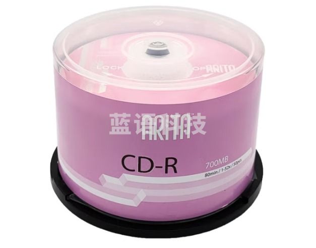 铼德(ARITA) e时代系列 CD-R 52速700M 空白光盘/光碟/刻录盘 桶装50片