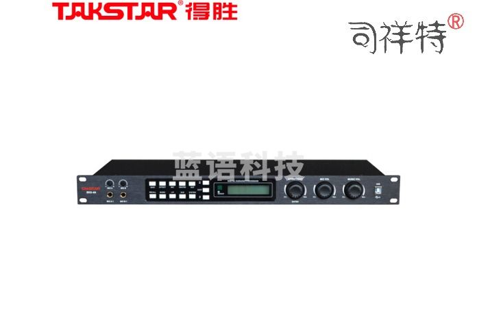 得胜（TAKSTAR） EKX-4A 前级效果器 光纤同轴 信号输入 KTV工程安装
