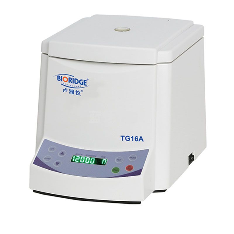 JISENPUER上海TG16A实验室大容量高速离心机分离16000转1.5ml 5ml TG16A台式高速离心机