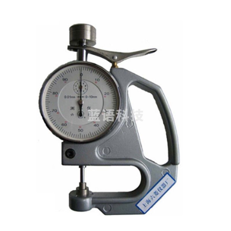 上海六菱CH-10-A手式便携式百分测厚仪橡胶塑料制品厚度仪定制 CH-10-A(常用6mm上测头)