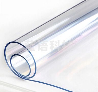 软玻璃 水晶版 PVC防水防烫磨砂 透明水晶板 1.5mm厚  单位：每平米