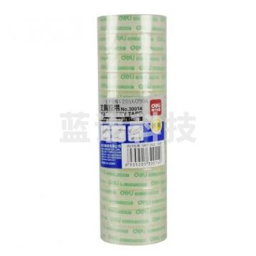 得力(Deli)30014 透明小胶带 12mm*20y 12卷 透明 BG.531
