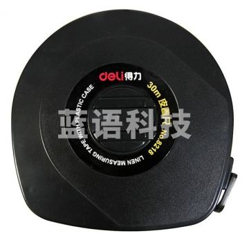 得力(deli) 8218皮卷尺30米长皮尺 JC.1540