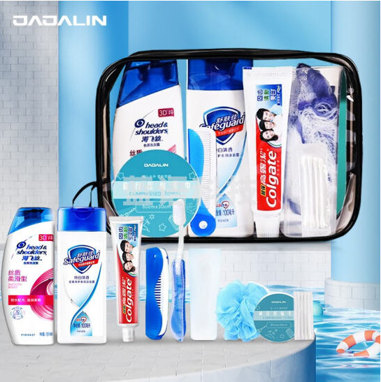 加加林JX-07 旅行洗漱套装 差旅洗漱用品收纳包男女洗发沐浴露牙刷洗漱杯旅行必备