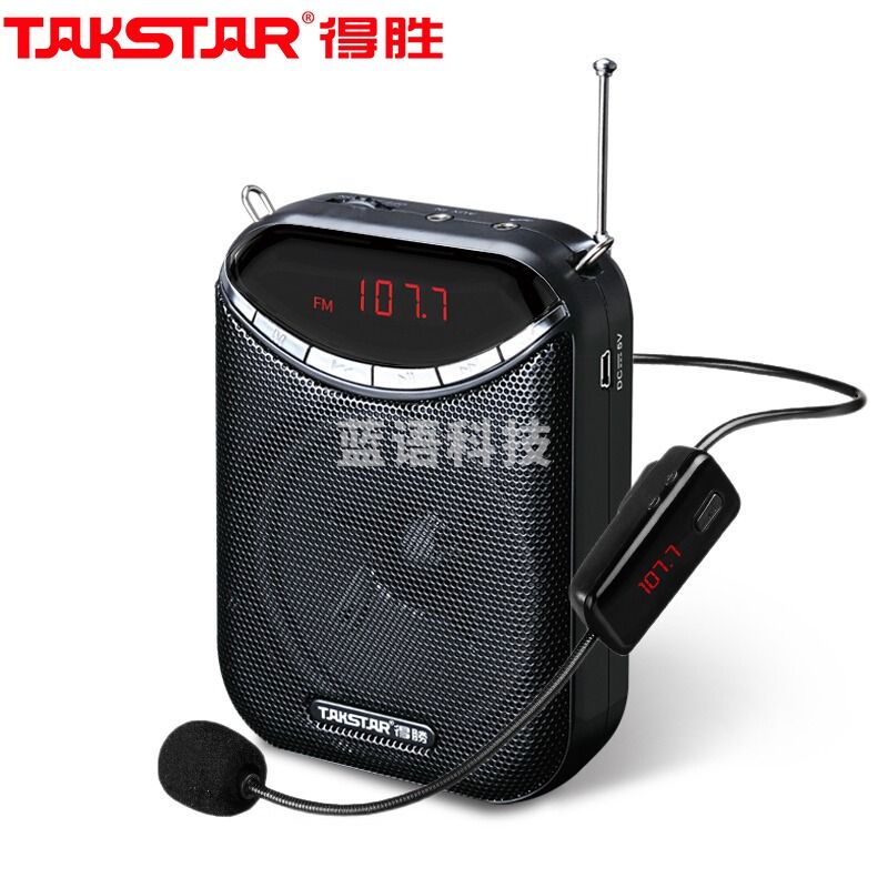 得胜 E190M 无线便携式扩音器 典雅黑 计价单位:套