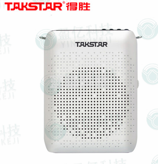得胜(TAKSTAR)E220便携式小蜜蜂扩音器教师蓝牙迷你教学专用上课用带FM音箱 白色