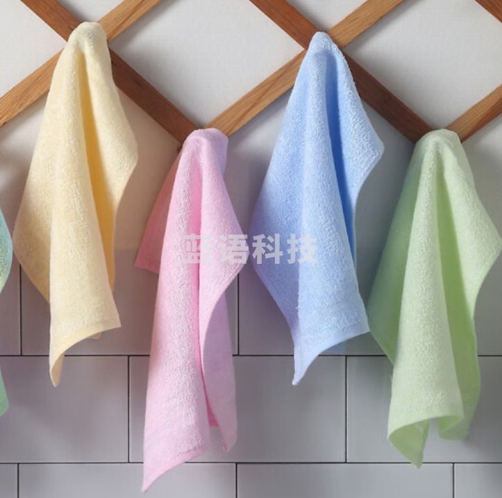 小毛巾洗脸巾擦手巾吸水面巾儿童毛巾30*30cm