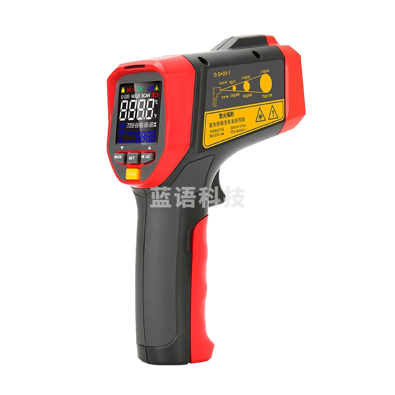 优利德（UNI-T）UT303C+ 红外测温仪 点温仪 测温枪