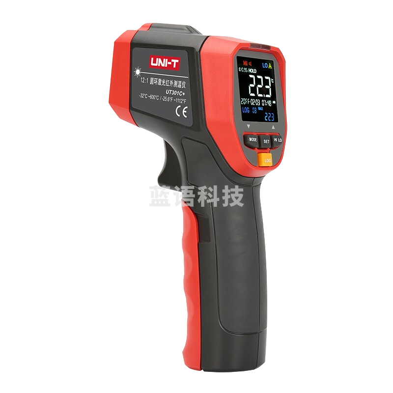 优利德（UNI-T）UT301A+ 测温枪 便携式工业红外测温仪 点温枪 冰箱冷库检测仪